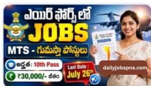Indian Air Force MTS Recruitment 2026