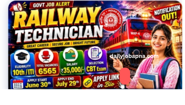 rrb technician recruitment 2026