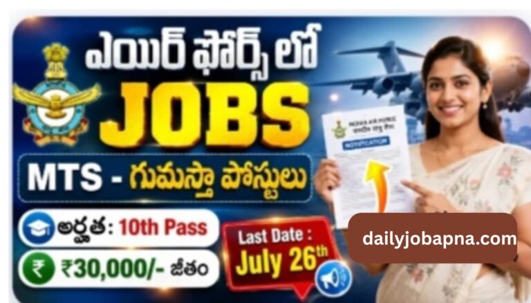 Indian Air Force MTS Recruitment 2026